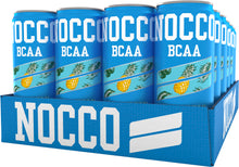 Lade das Bild in den Galerie-Viewer, Nocco BCAA, 330ml Dosen im 24 Pack, inkl. 6€ Pfand