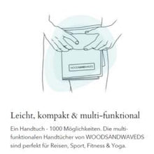 Lade das Bild in den Galerie-Viewer, Woodsandwaves smartes Sport-Handtuch