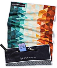 Lade das Bild in den Galerie-Viewer, Woodsandwaves smartes Sport-Handtuch