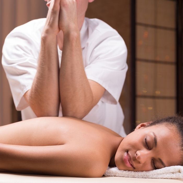 tranquillity - Finde Ruhe - Massage und Crémant
